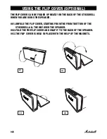 Preview for 26 page of Zounds Marshall STOCKWELL User Manual