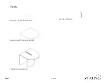 Предварительный просмотр 2 страницы Zovuna Wingz Table Installation Instructions