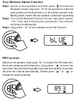 Предварительный просмотр 7 страницы Zoweetek ZW-H6 User Manual