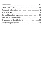 Preview for 4 page of ZOYI ZT-922 User Manual