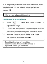 Preview for 13 page of ZOYI ZT-922 User Manual