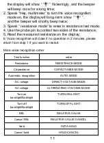 Preview for 15 page of ZOYI ZT-922 User Manual