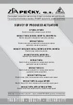 Preview for 51 page of ZPA Pecky, a.s. MODACT MO EE 52 120 Mounting And Operating Instructions