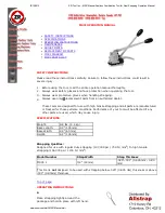 Preview for 1 page of ZR MS31 series Operation Manual