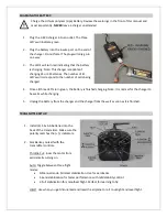 Предварительный просмотр 3 страницы ZT Model Global Hawk EP Airplane Quick Start Manual