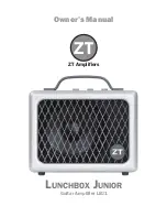 Preview for 1 page of ZT Lunchbox Junior LBJ1 (German) Eigentümer-Handbuch