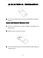 Preview for 23 page of ZTE-G i799 User Manual