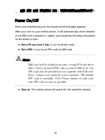 Preview for 24 page of ZTE-G i799 User Manual