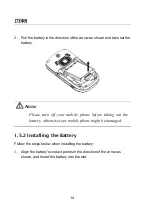 Предварительный просмотр 22 страницы ZTE-G X761 Manual