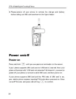 Preview for 22 page of ZTE-J G682 User Manual