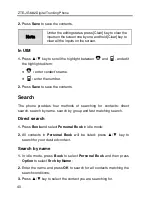 Preview for 40 page of ZTE-J G682 User Manual