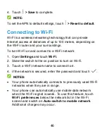 Preview for 46 page of Zte 8030 User Manual