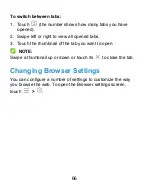 Preview for 66 page of Zte 8030 User Manual