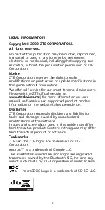 Preview for 2 page of Zte 9045 Quick Start Manual