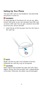 Preview for 4 page of Zte 9047 Quick Start Manual