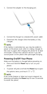 Preview for 7 page of Zte A2022L Quick Start Manual