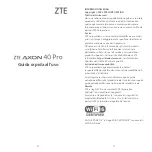 Предварительный просмотр 37 страницы Zte A2023G Quick Start Manual