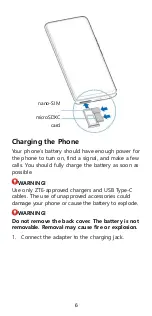 Preview for 6 page of Zte A2121L Quick Start Manual