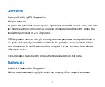 Preview for 2 page of Zte A462 User Manual