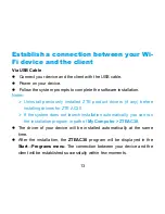 Предварительный просмотр 14 страницы Zte AC30 User Manual