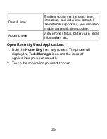 Preview for 36 page of Zte Anthem 4G Quick Reference Manual