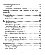 Preview for 6 page of Zte Aspire 5 User Manual