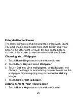 Preview for 20 page of Zte ATLAS W User Manual