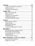 Preview for 7 page of Zte Avid 4G CDMA User Manual