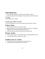 Preview for 27 page of Zte avid plus User Manual And Safety Information