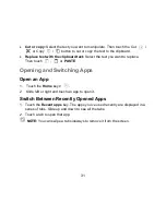 Preview for 31 page of Zte avid plus User Manual And Safety Information