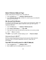 Preview for 33 page of Zte avid plus User Manual And Safety Information