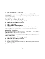 Preview for 34 page of Zte avid plus User Manual And Safety Information