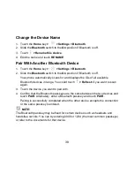 Preview for 38 page of Zte avid plus User Manual And Safety Information