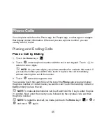 Preview for 45 page of Zte avid plus User Manual And Safety Information