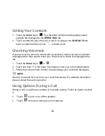 Preview for 48 page of Zte avid plus User Manual And Safety Information