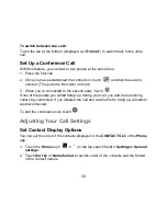 Preview for 50 page of Zte avid plus User Manual And Safety Information