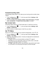 Preview for 53 page of Zte avid plus User Manual And Safety Information