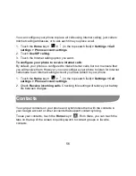 Preview for 56 page of Zte avid plus User Manual And Safety Information