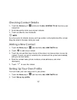 Preview for 57 page of Zte avid plus User Manual And Safety Information