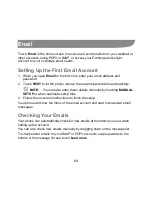 Preview for 64 page of Zte avid plus User Manual And Safety Information