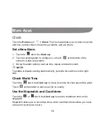 Preview for 78 page of Zte avid plus User Manual And Safety Information