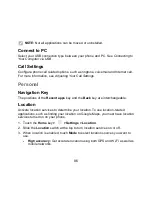 Preview for 86 page of Zte avid plus User Manual And Safety Information