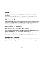 Preview for 101 page of Zte avid plus User Manual And Safety Information