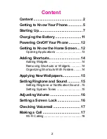 Preview for 2 page of Zte AVID TRIO Z833 Start Manual