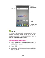 Preview for 13 page of Zte AVID TRIO Z833 Start Manual