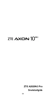 Предварительный просмотр 66 страницы Zte AXON 10 PRO Quick Start Manual