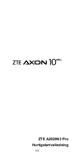 Предварительный просмотр 103 страницы Zte AXON 10 PRO Quick Start Manual