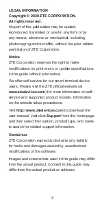 Preview for 5 page of Zte BLADE A3 Quick Start Manual