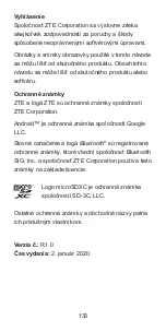 Preview for 135 page of Zte BLADE A3 Quick Start Manual