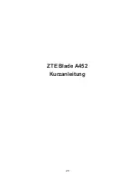 Preview for 21 page of Zte BLADE A452 Quick Start Manual